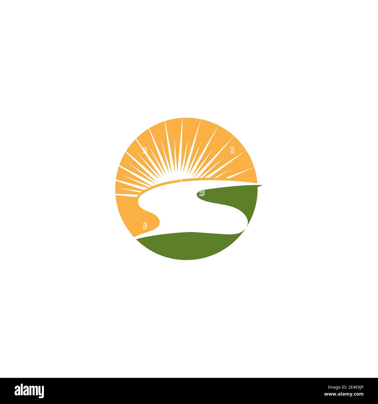 River vector icon illustration design Stock Vector