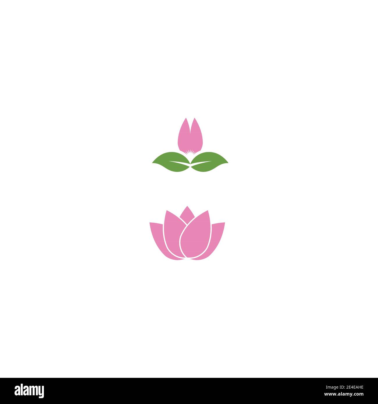 Beauty Vector lotus flowers design logo Template icon Stock Vector ...