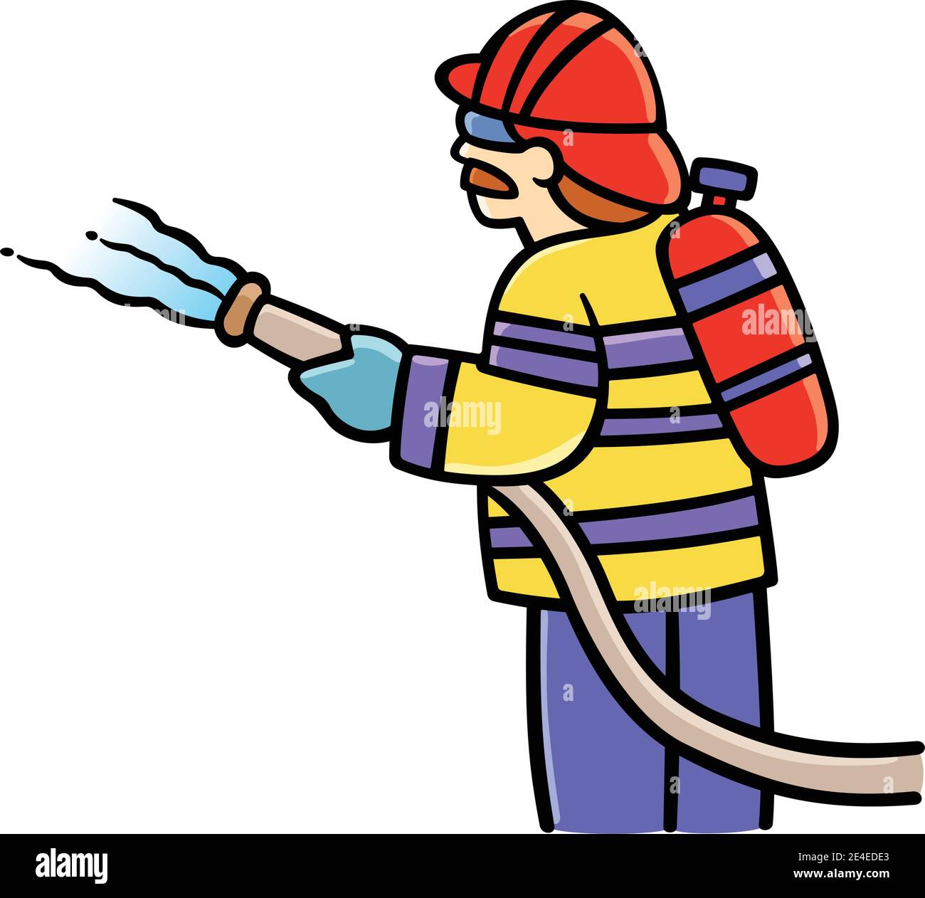 Fireman cartoon hi-res stock photography and images - Alamy Fireman cartoon hi-res stock photography and images - Alamy