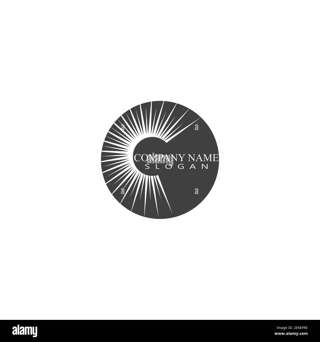 Sun Vector illustration Icon Logo Template design Stock Vector