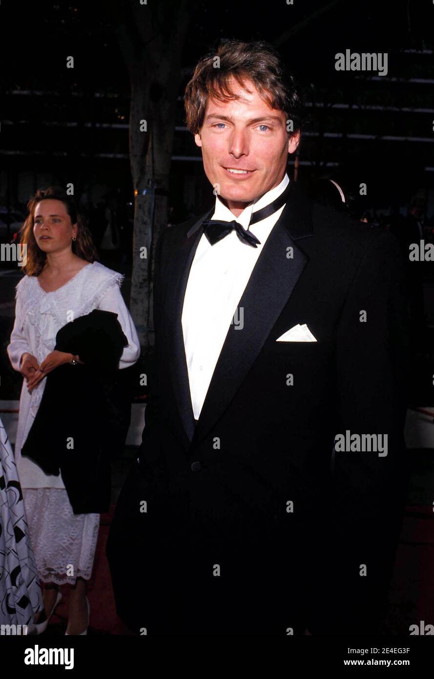 Christopher Reeve 1987. Credit: Ralph Dominguez/MediaPunch Stock Photo ...