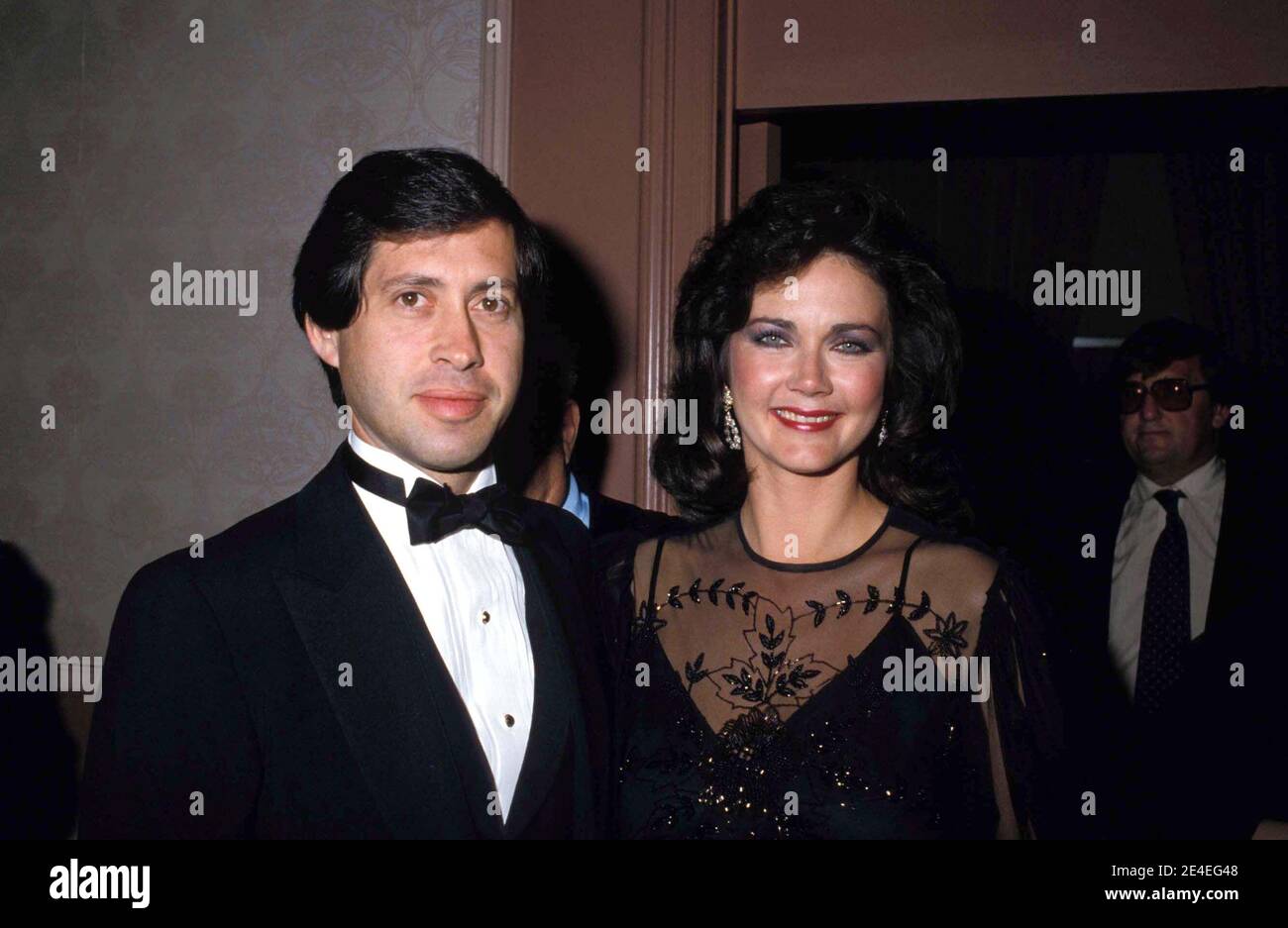 Lynda Carter And Robert Altman Credit: Ralph Dominguez/MediaPunch Stock Photo - Alamy
