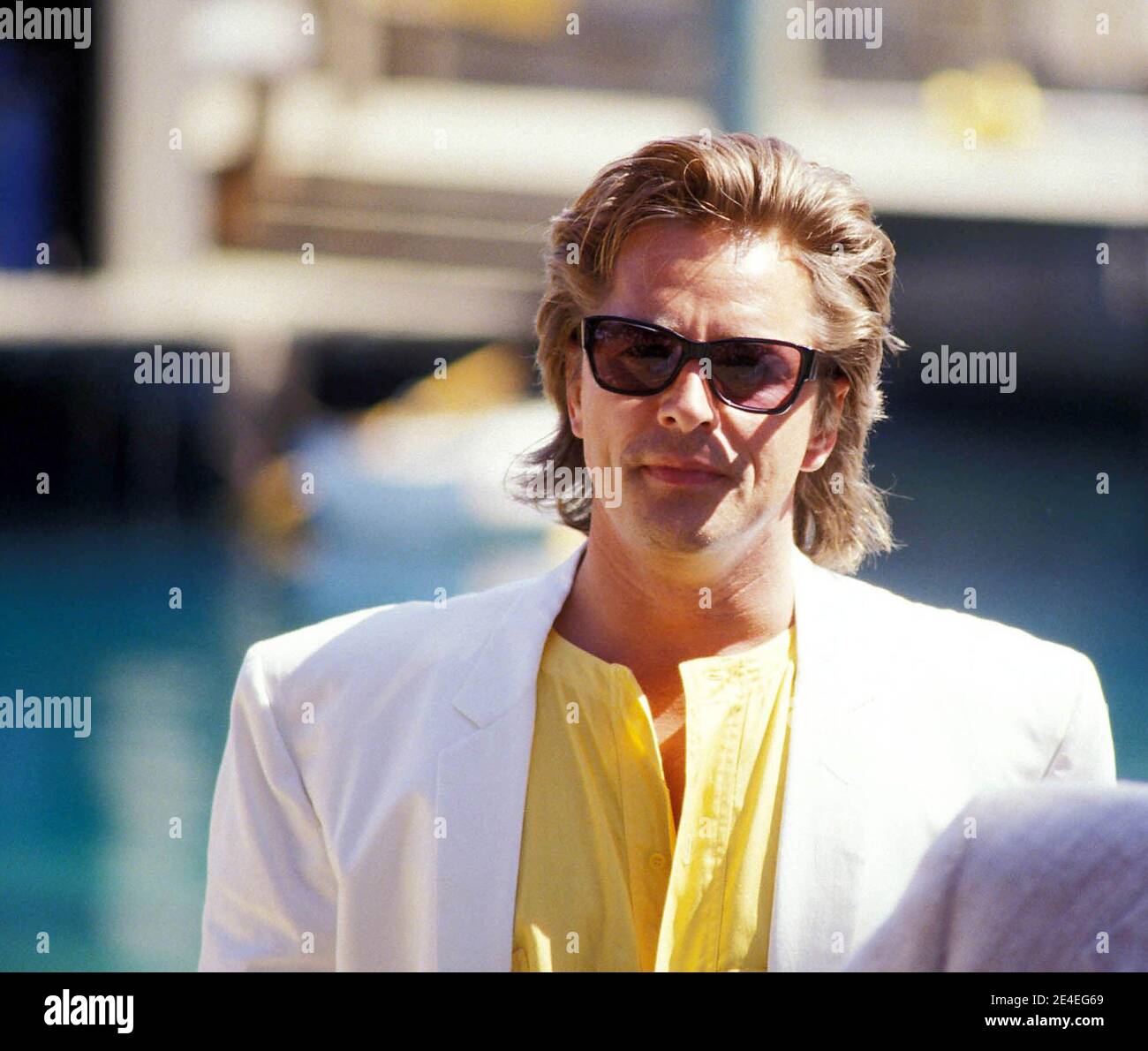 Don Johnson 1987 Credit: Ralph Dominguez/MediaPunch Stock Photo - Alamy