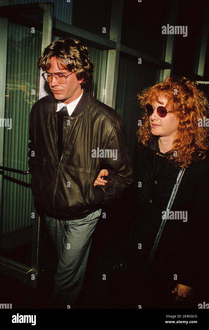 Timothy Hutton and Debra Winger 1989 Credit Stock Photo Alamy