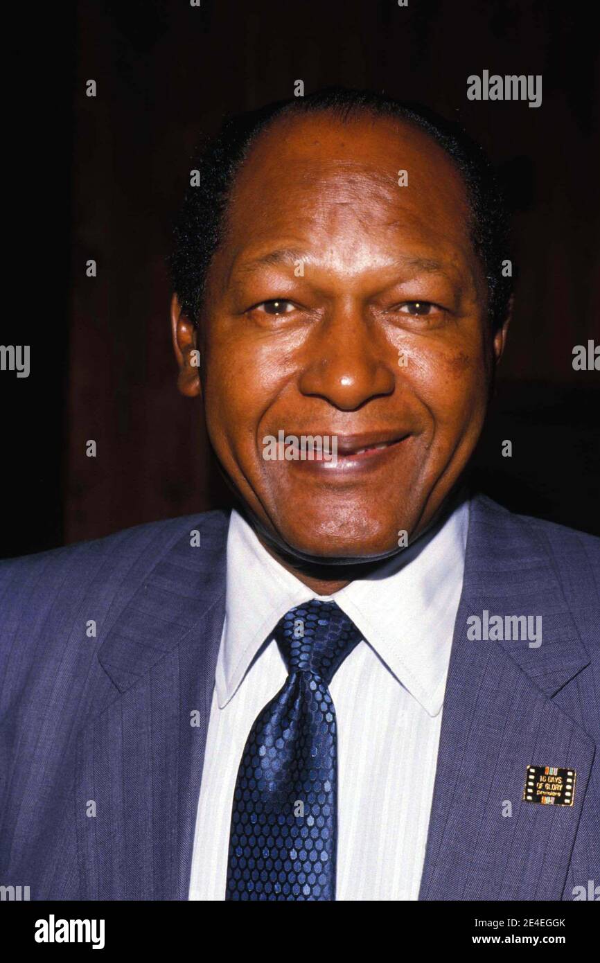 LA Mayor Tom Bradley 1985 Credit Ralph Dominguez/MediaPunch Stock