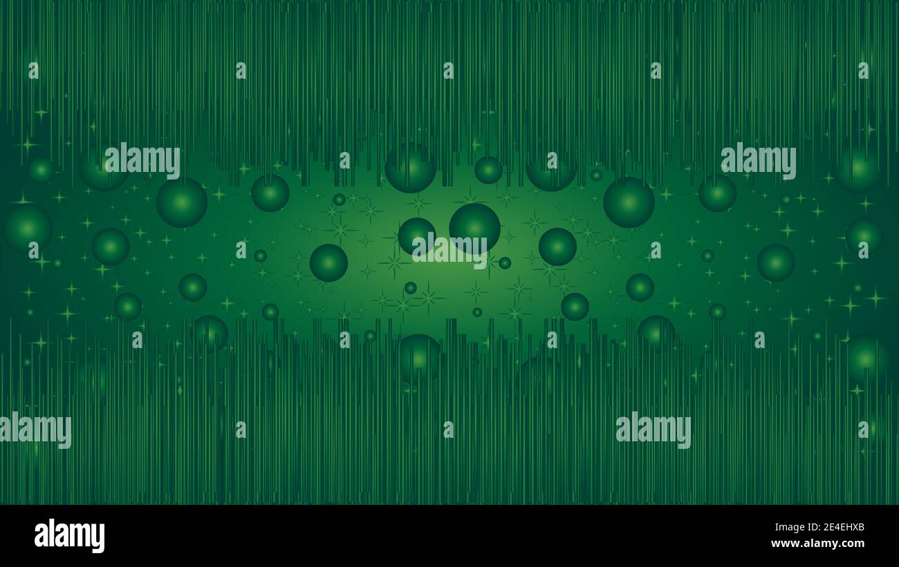 Lines, Spheres, Universe, Dynamic, Technology, Background Stock Vector
