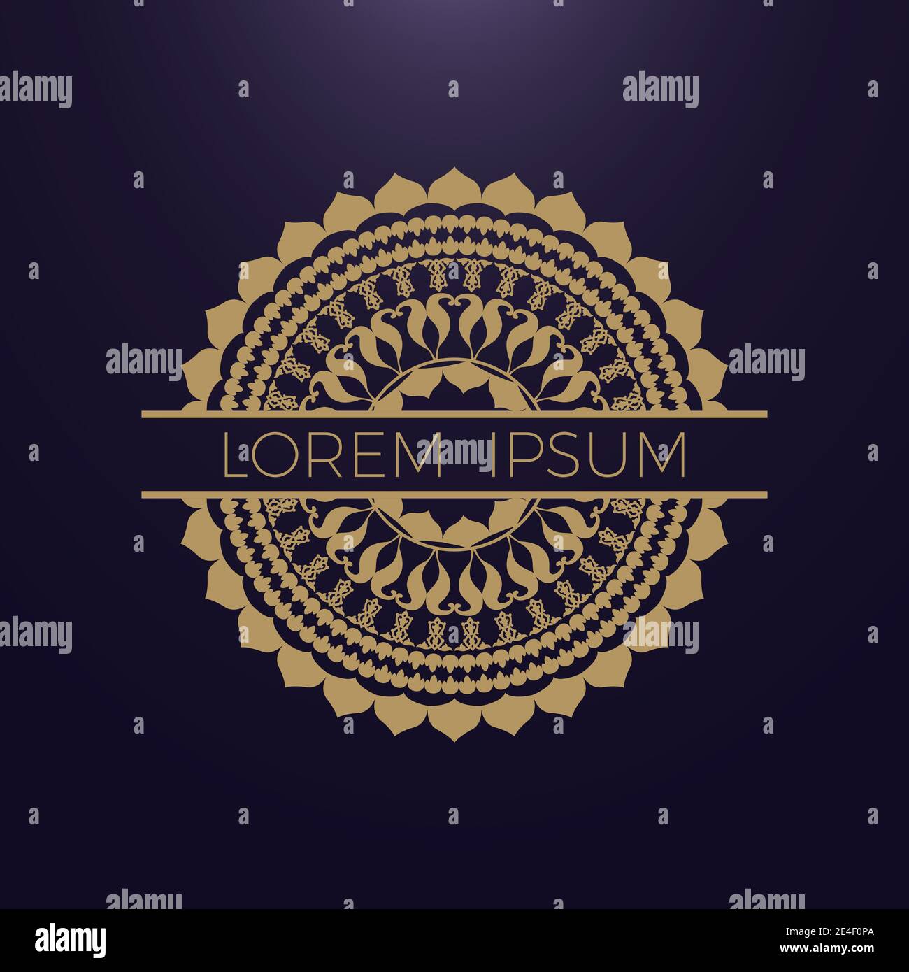Flower Mandala. Vintage decorative elements Stock Vector Image & Art