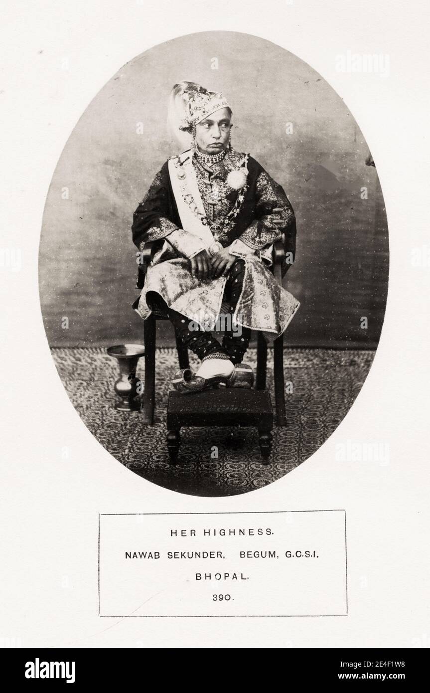 Begum Of Bhopal High Resolution Stock Photography And Images Alamy