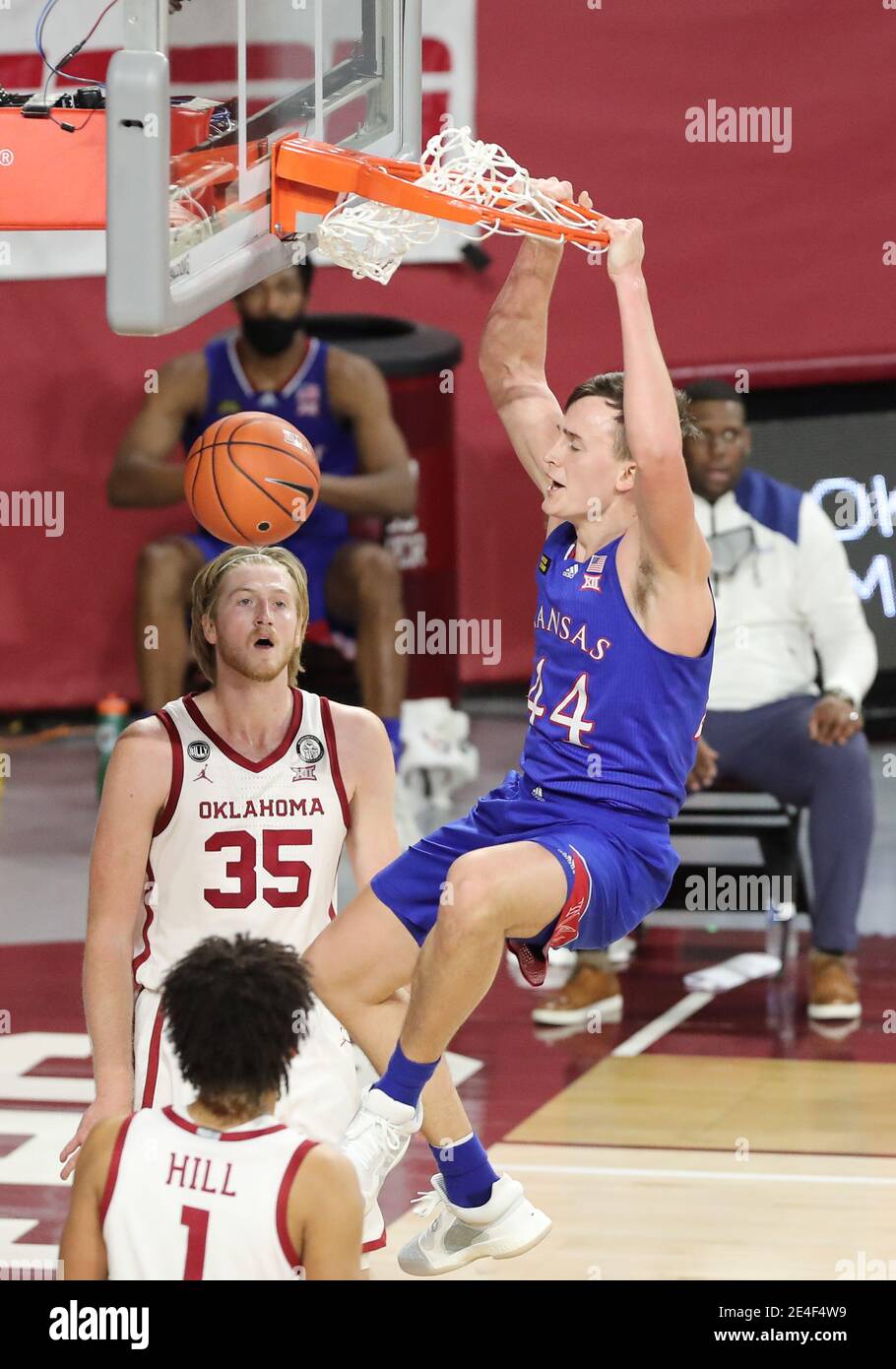 Norman, OK, USA. 23rd Jan, 2021. xxxxxxx during a basketball game