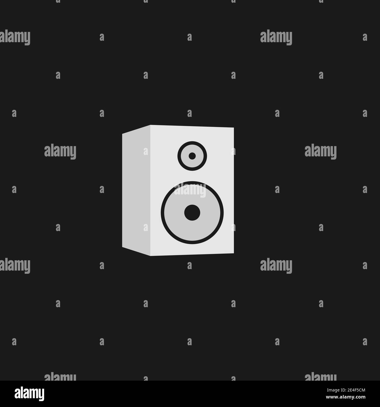 Sub woofer icon Stock Vector