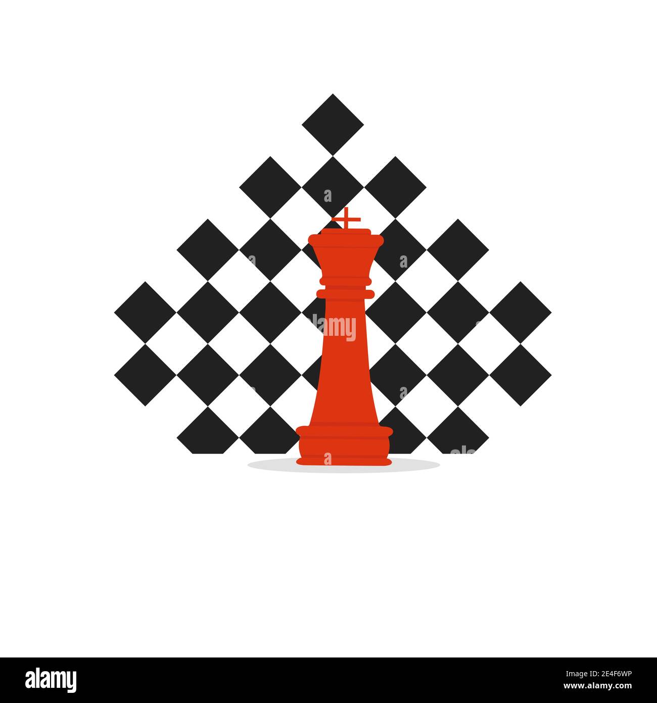 Vector illustration of a chess piece Stock Vector Image & Art - Alamy