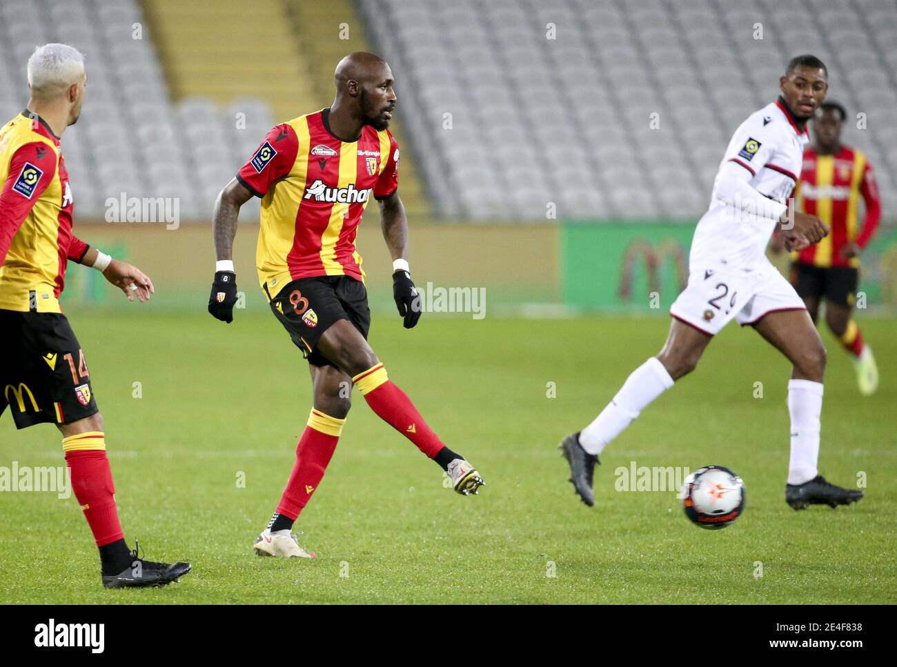 Seko Fofana of Lens during the French championship Ligue 1 football match  between RC Lens and