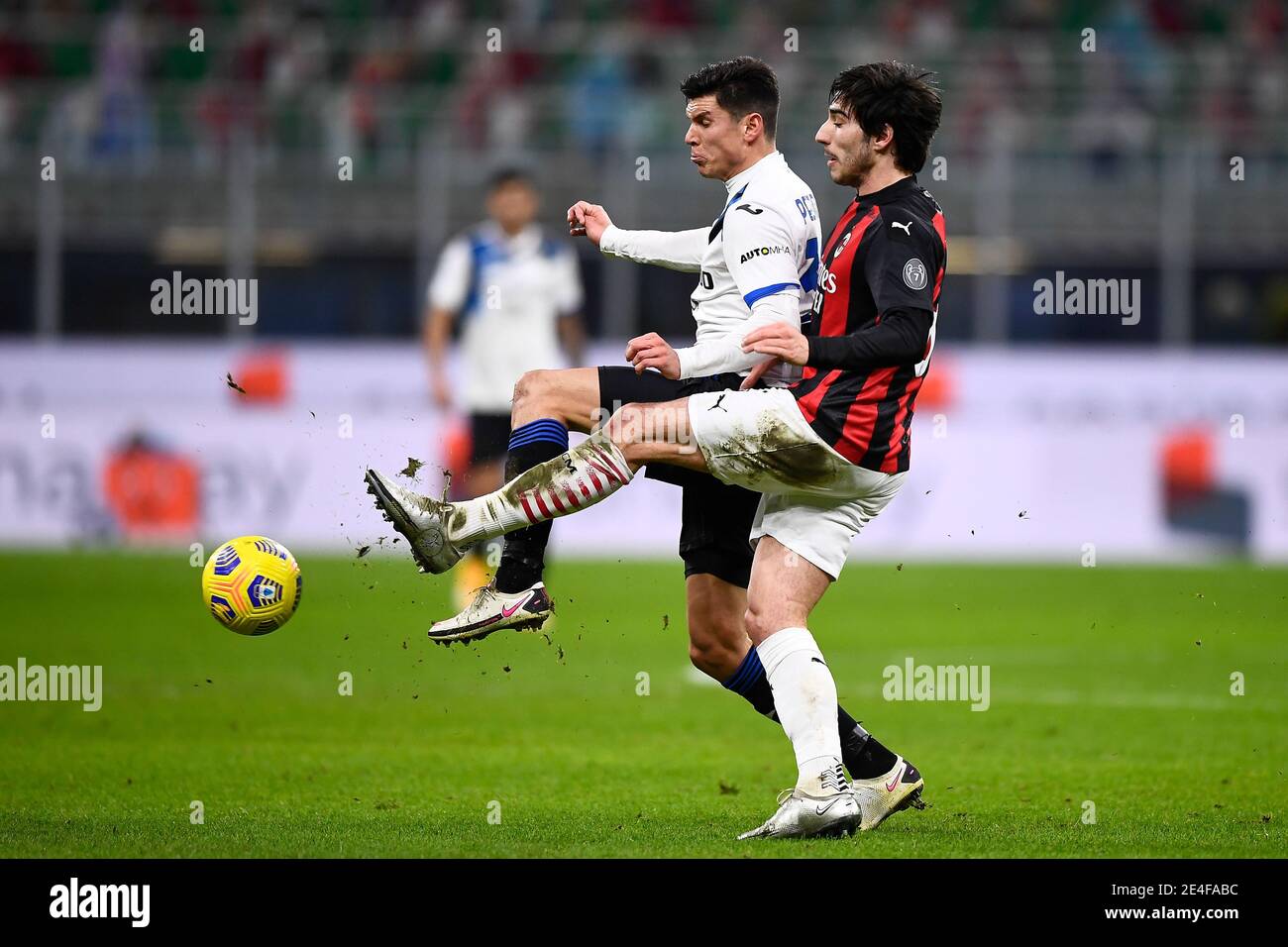Milan Italy 23rd Jan 2021 Milan Italy January 23 2021 Matteo Pessina Of Atalanta Bc Is