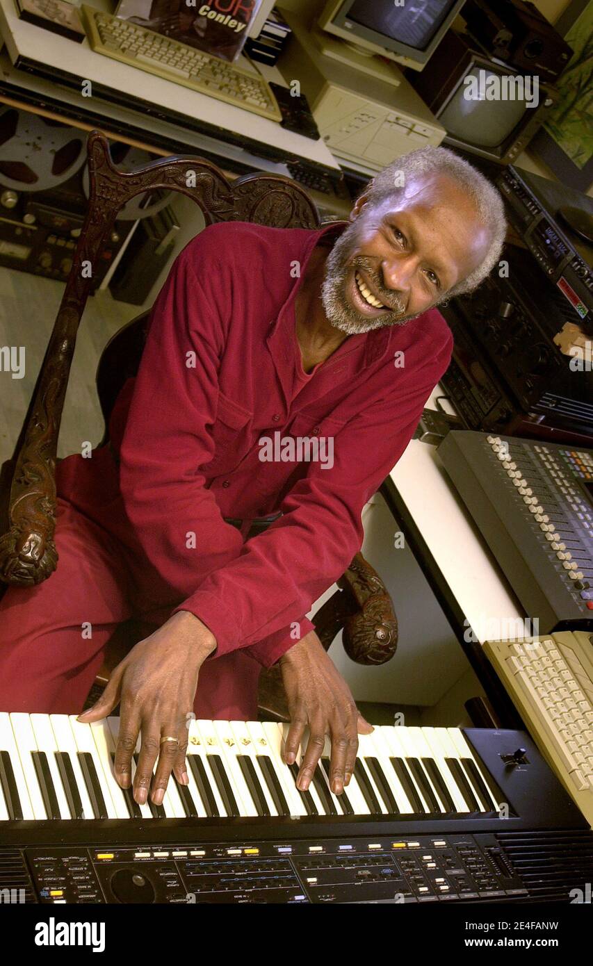 RUURLO, THE NETHERLANDS - 18 OKT, 2002: Arthur Conley was an American soul singer, best known for the 1967 hit "Sweet Soul Music".  Conley here in his Stock Photo
