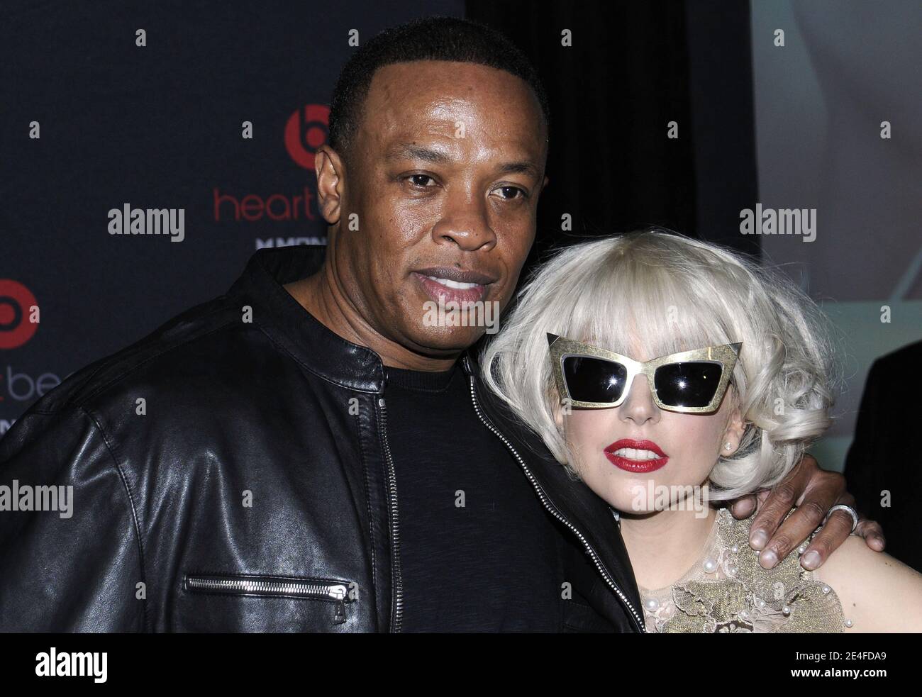 Singer Lady Gaga attends the launch of Monster and Beats by Dr. Dre's first artist line 'Heartbeats by Lady Gaga' in New York City, NY, USA on September 30, 2009. Photo by Fernando Leon/ABACAPRESS.COM Stock Photo
