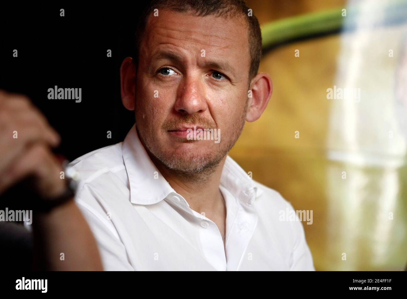 Dany Boon lors de la conference de presse de presentation du film "Micmacs a tire-larigot" en avant-premiere a Lille, Nord de la France, le 02 Septembre 2009. Photo Sylvain Lefevre/ABACAPRESS.COM Stock Photo