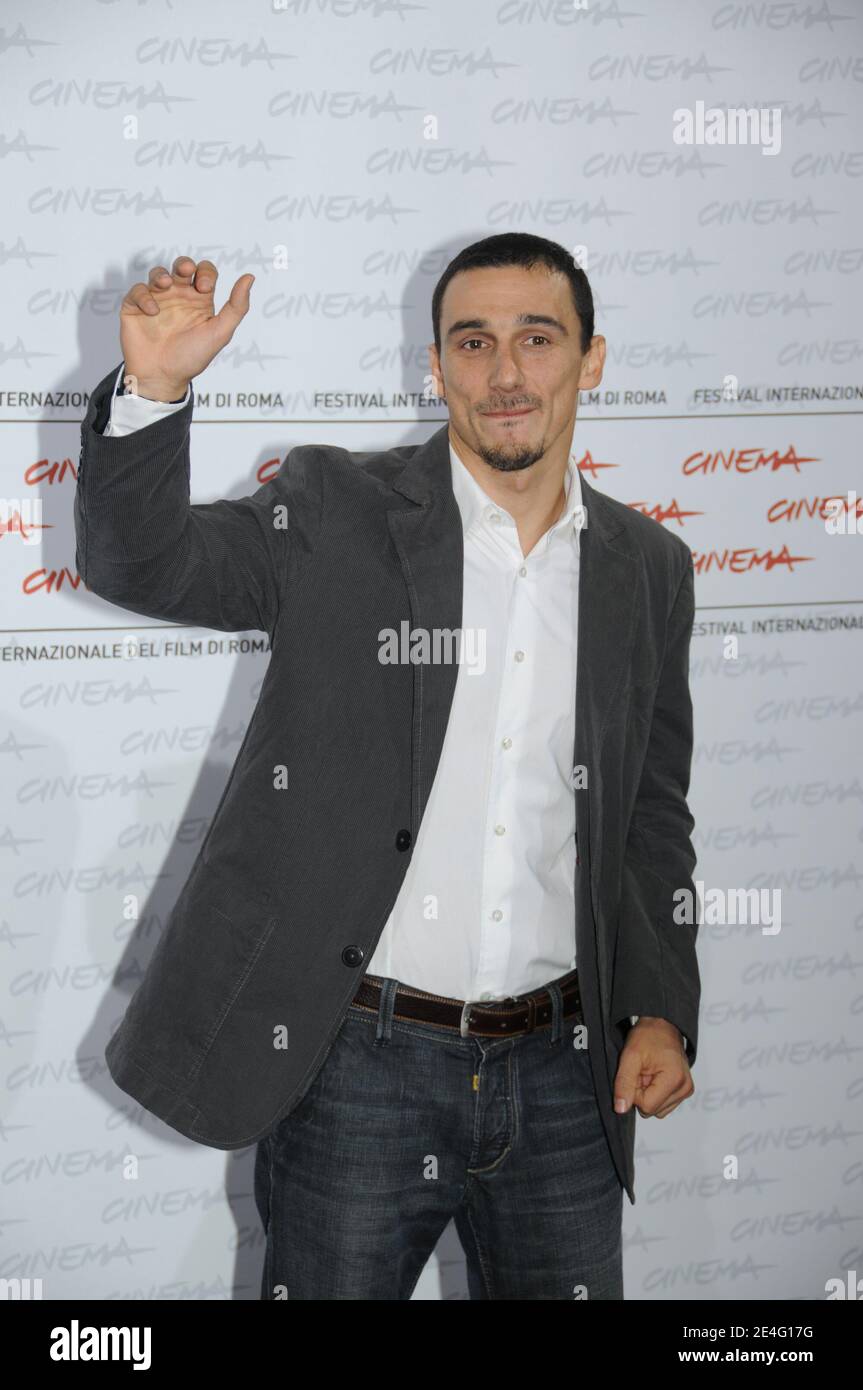 Director Alessandro Angelini attending the photocall of 'Alza la testa' during the 4th Rome Film Festival in Rome, Italy on October 18, 2009. Photo by Mireille Ampilhac/ABACAPRESS.COM Stock Photo