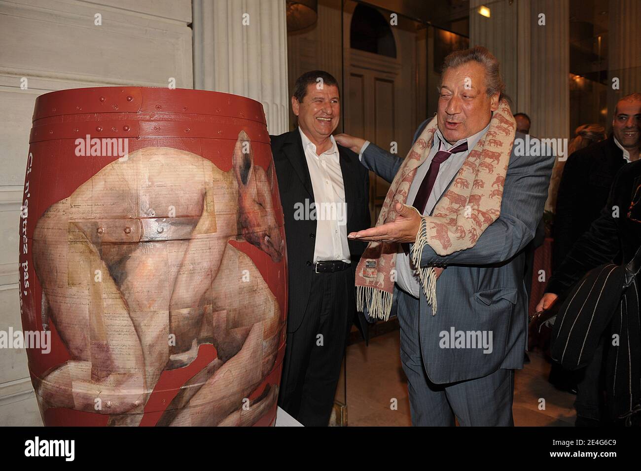 Jean-Claude Dreyfus attending the 'Barriques Hautes Coutures' Exhibition presented by Gerard Bru at the hotel Westin in Paris, France on October 26, 2009. Photo by Giancarlo Gorassini/ABACAPRESS.COM Stock Photo
