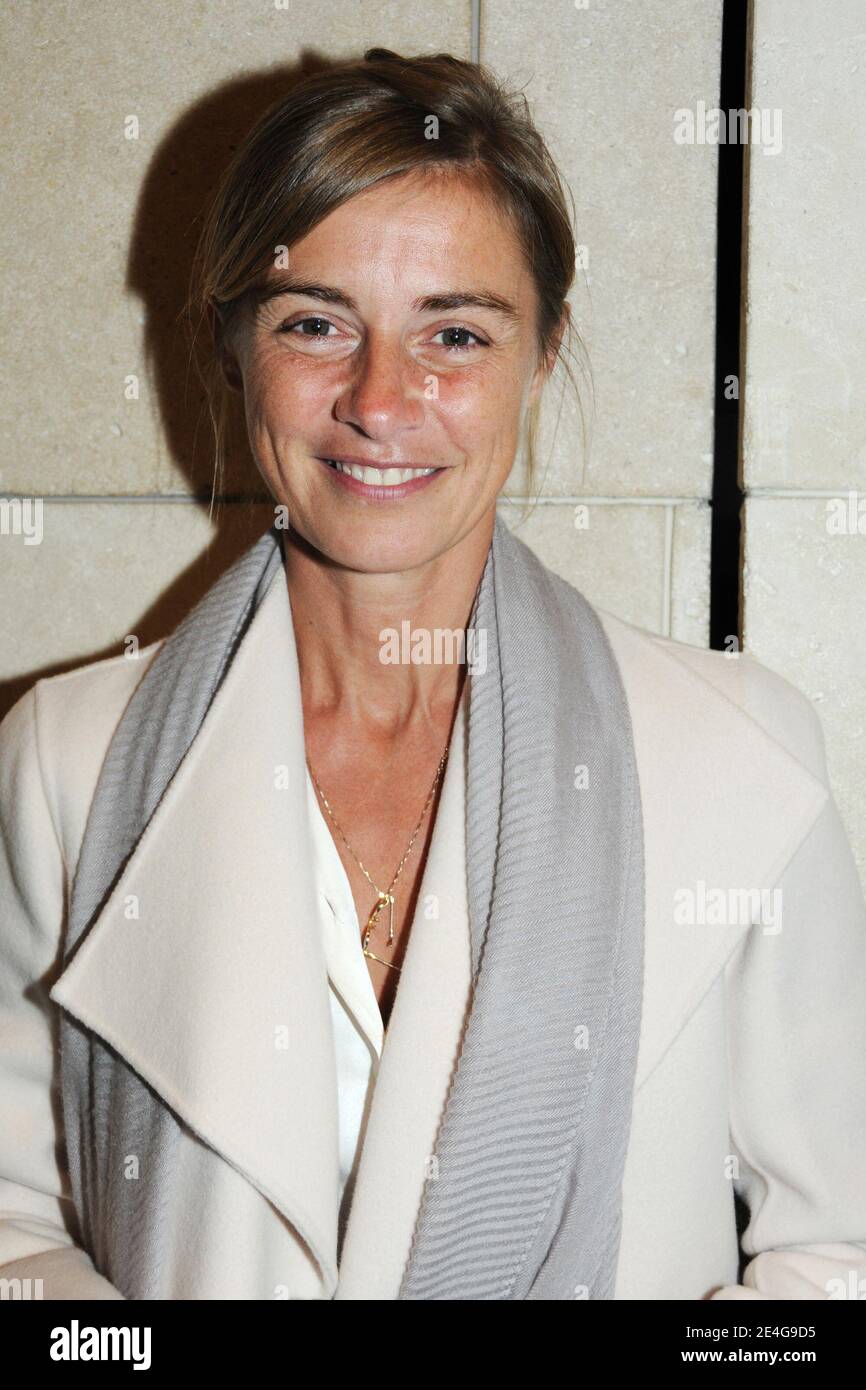 Actress Anne Consigny attending the premiere of 'Les herbes folles' at the Cinematheque in Paris, France, on November 2, 2009. Photo by Mireille Ampilhac/ABACAPRESS.COM Stock Photo