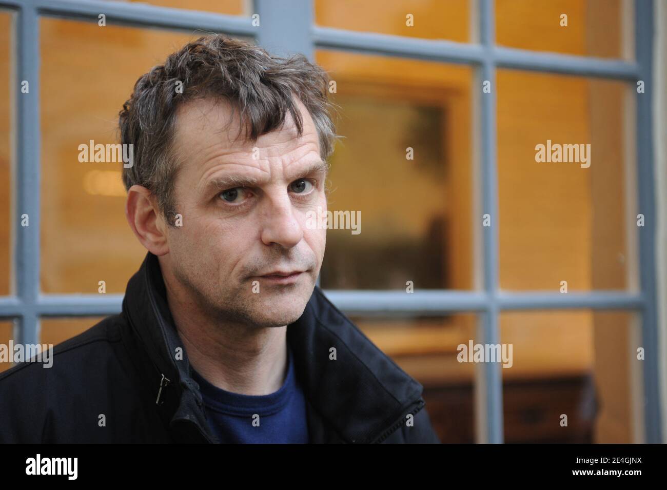 French director Lucas Belvaux during a photocall to present his last movie 'Rapt', in Lille, North of France on November 13, 2009. Photo by Farid Alouache/ABACAPRESS.COM Stock Photo