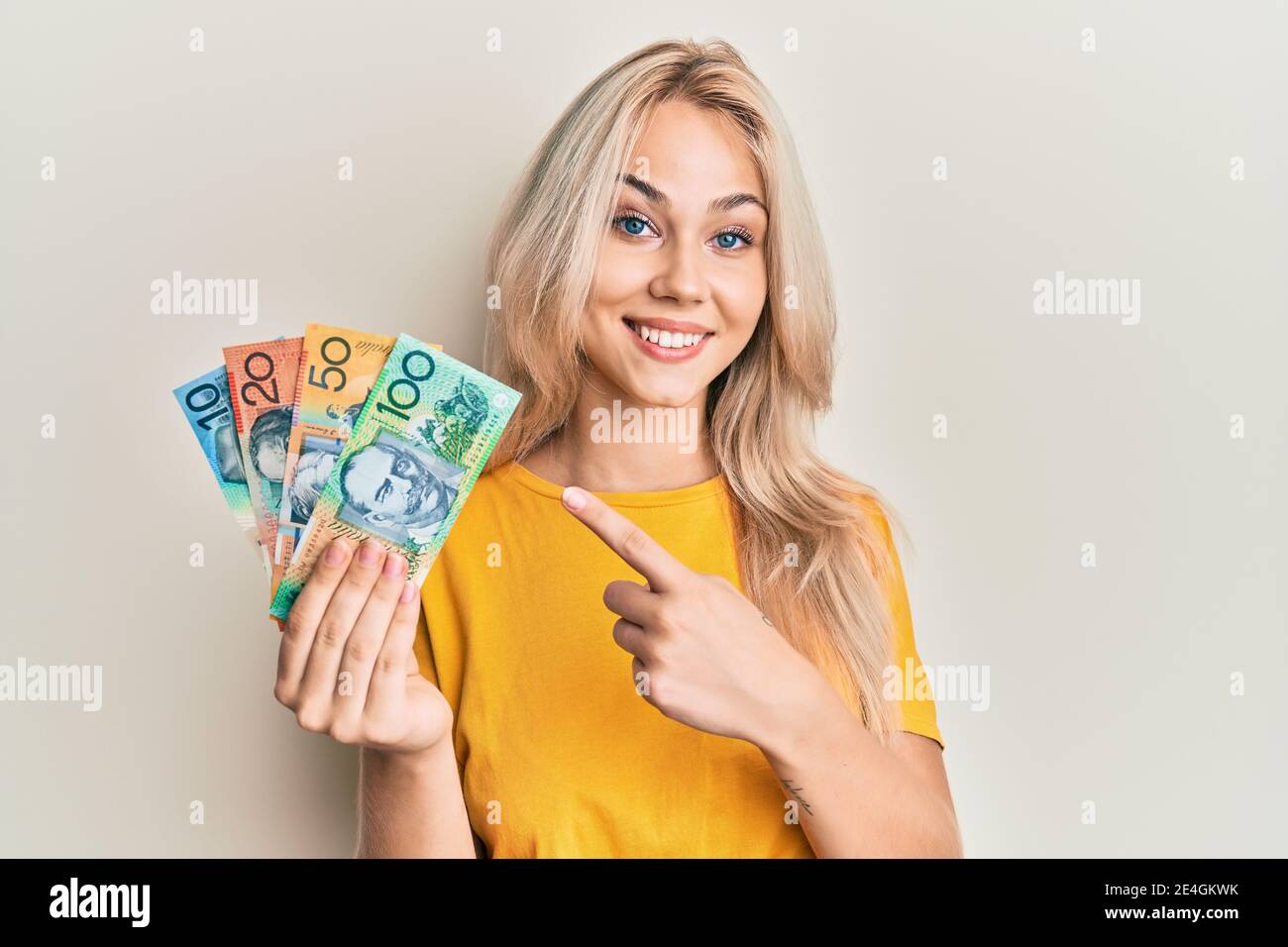 Australian currency girl hi-res stock photography and images - Alamy