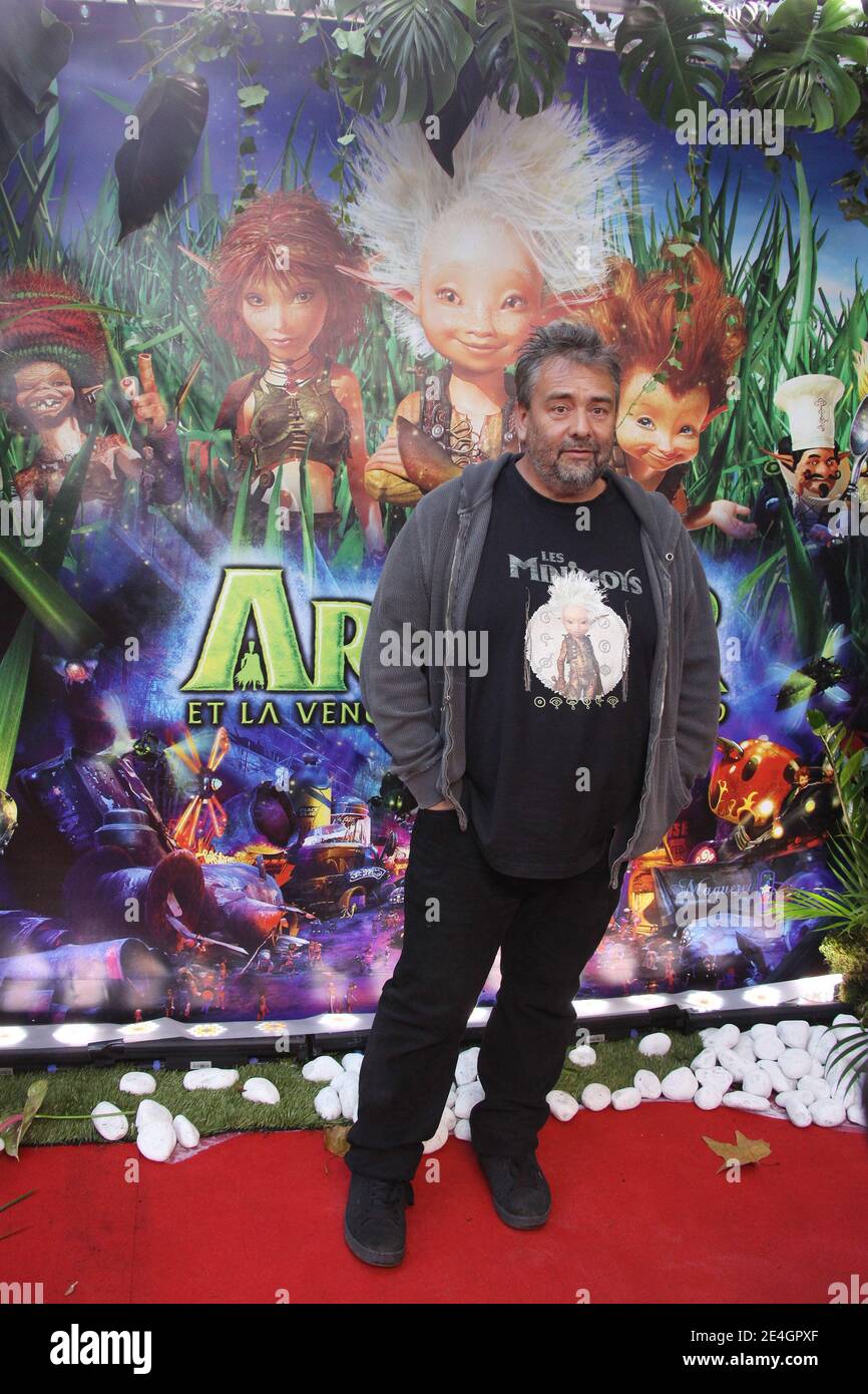 French Producer and Director Luc Besson arriving to the premiere of 'Arthur et la Vengeance de Maltazard' at Gaumont Marignan theater in Paris, France on November 22, 2009. Photo by Denis Guignebourg/ABACAPRESS.COM Stock Photo