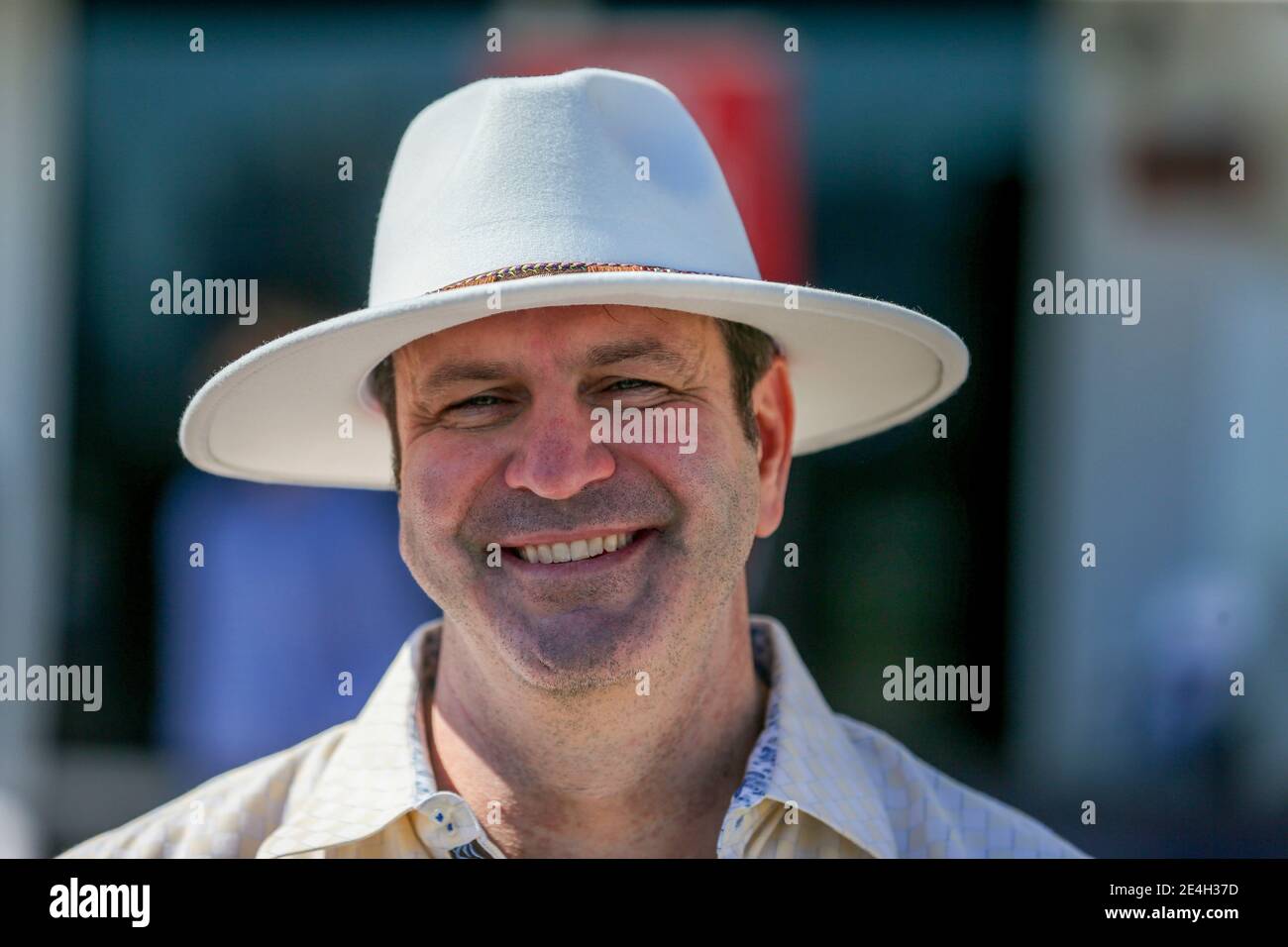 Hallandale Beach, FL, USA. 23rd Jan, 2021. January 23, 2021: Scenes from during Pegasus World Cup Invitational Day at Gulfstream Park in Hallandale Beach, Florida. Sam Navarro/Eclipse Sportswire/CSM/Alamy Live News Stock Photo