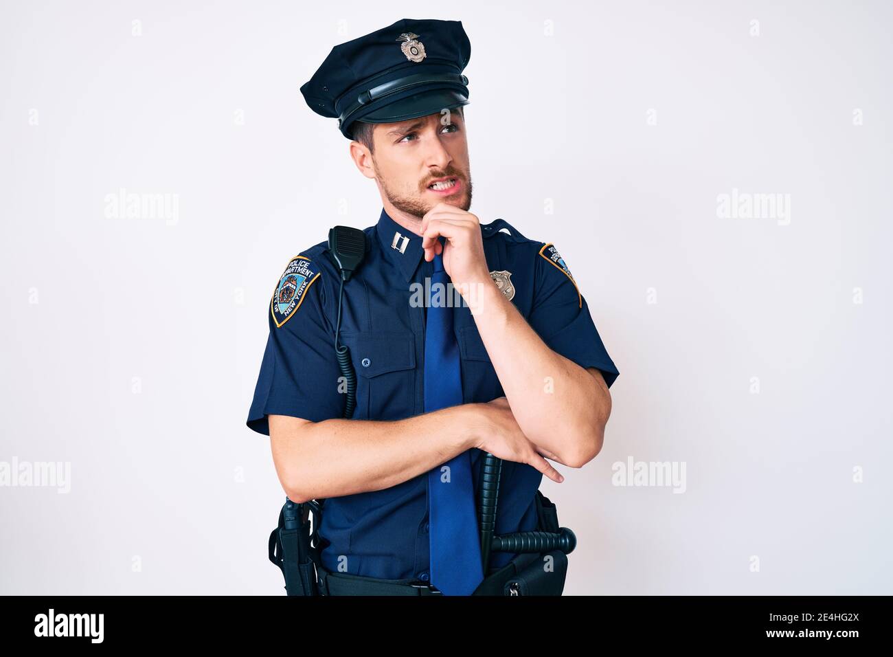 Wandering police officer