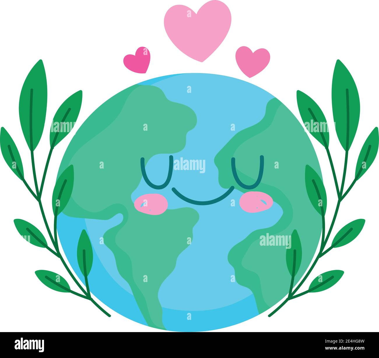 save the world with ecological and environment cartoon vector illustration  Stock Vector Image & Art - Alamy