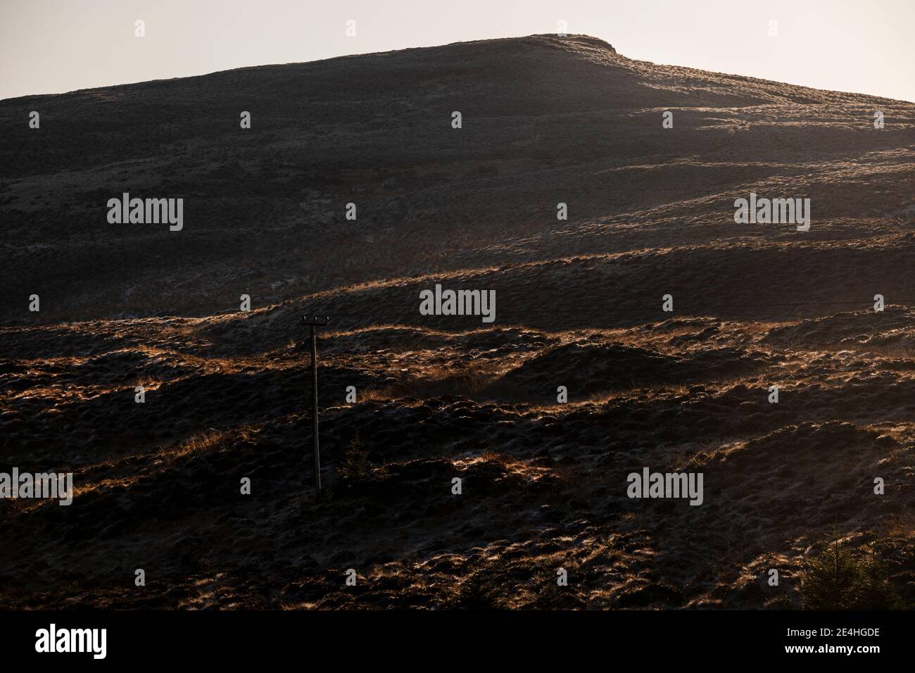 Clyde Muirshiel Country Park, Renfrewshire on a winters day Stock Photo