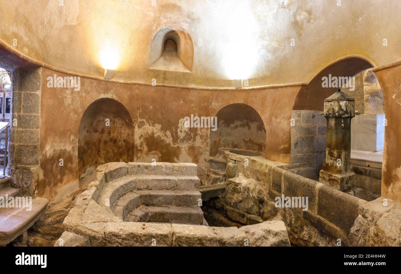 Banos de Montemayor, Spain - Jan 2nd, 2021: Roman thermal baths of Banos de  Montemayor, Caceres, Extremadura, Spain Stock Photo - Alamy