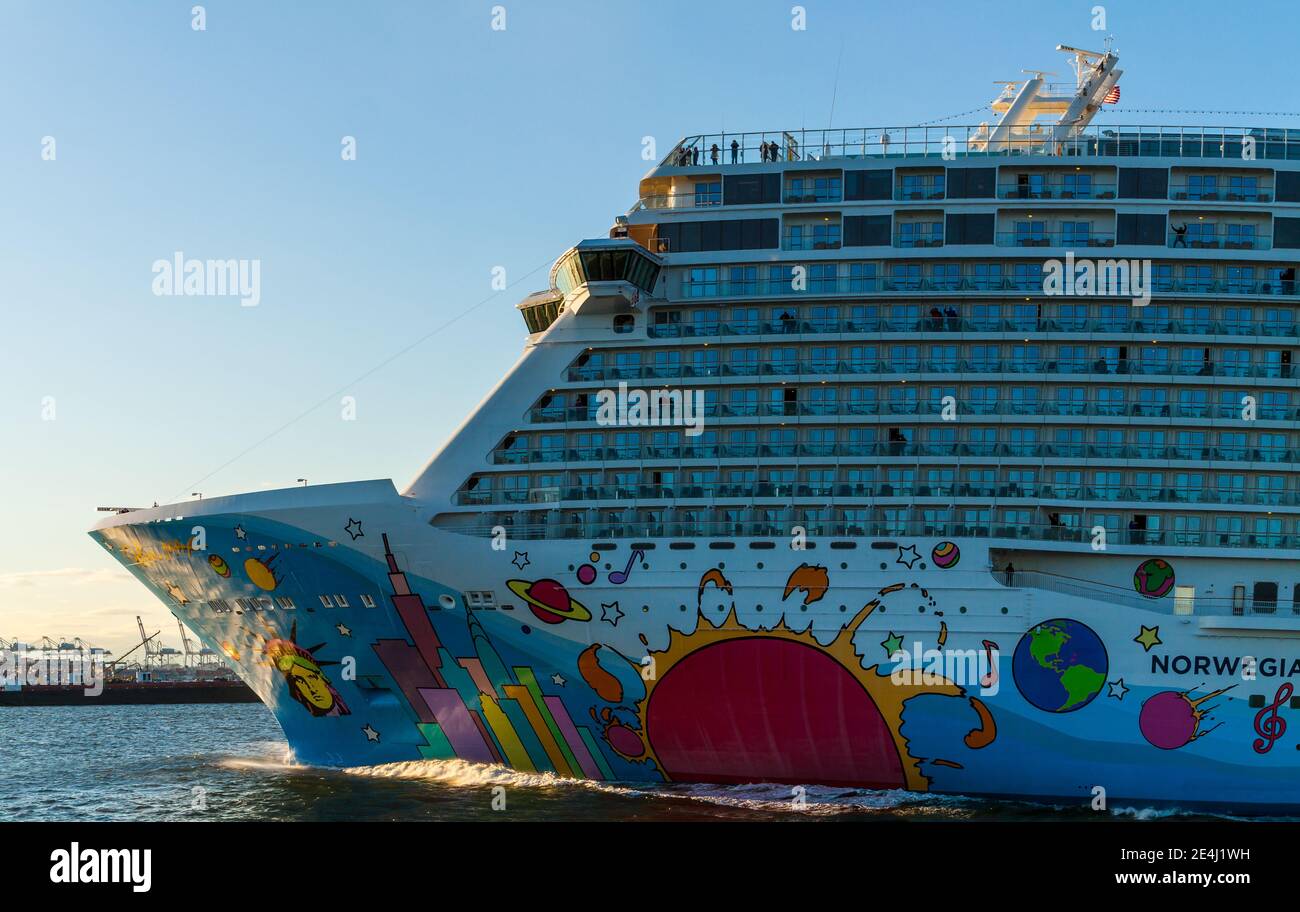 norwegian cruise new york port address