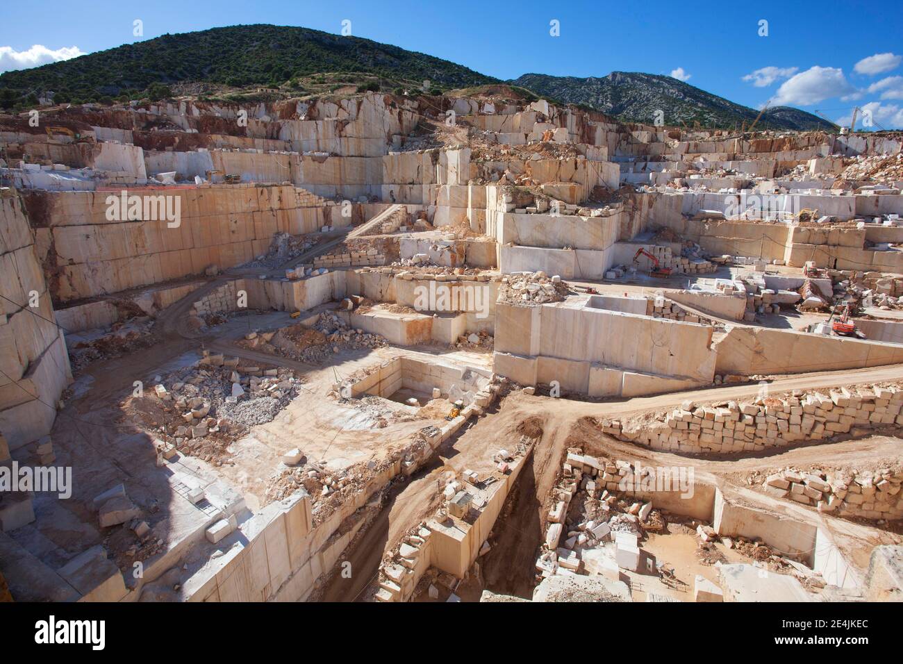 Marble quarry near Orosei, Sardinia, Italy Stock Photo Alamy