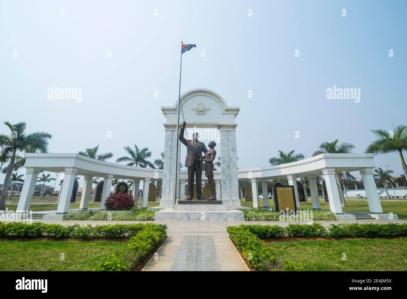 Mausoleum of late President Agostinho Neto, Luanda, Angola Stock Photo