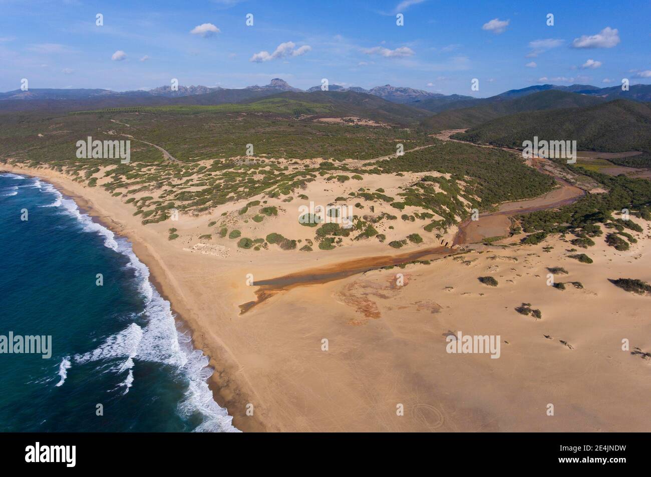 Sand Dunes Dune Di Piscinas Costa Verde Sardinia Italy Stock Photo Sand Dunes Dune Di Piscinas Costa Verde Sardinia Italy Stock Photo