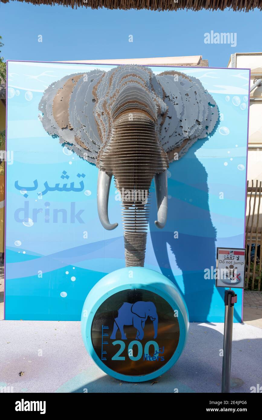 Dubai, United Arab Emirates January 22, 2021, Dubai Safari Park