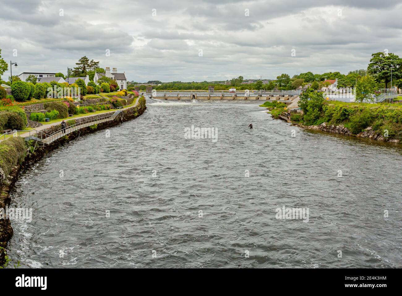 The salmon weir bridge galway hi-res stock photography and images - Alamy