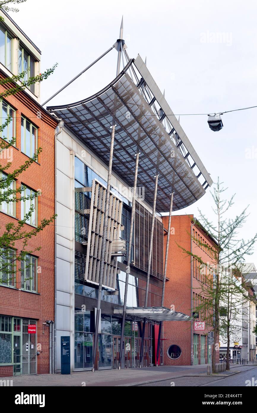 Metropol-Theater, Musical-Theater Bremen, Architect Harald Deilmann, Bahnhofsvorstadt, Bremen, Germany Stock Photo