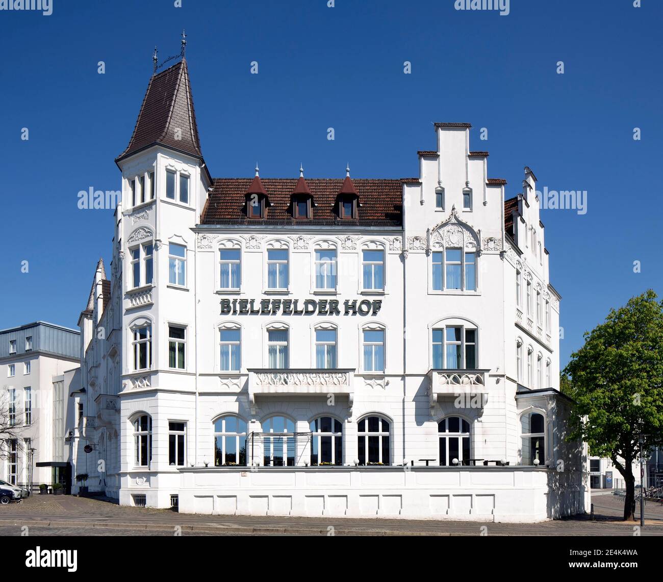 Hotel Bielefelder Hof, Bielefeld, East Westphalia, North Rhine-Westphalia, Germany Stock Photo