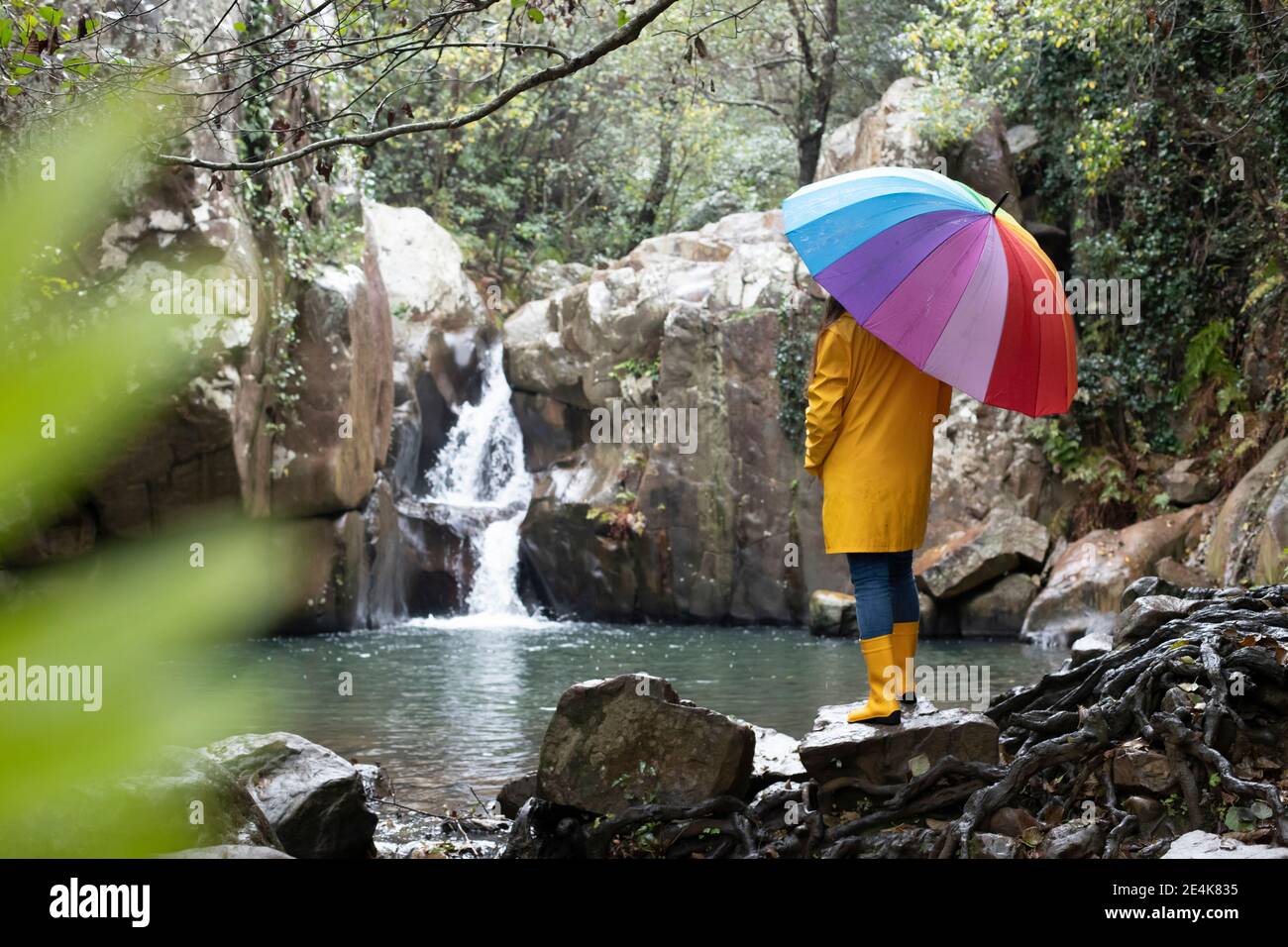 Umbrella Waterfall High Resolution Stock Photography And Images Alamy