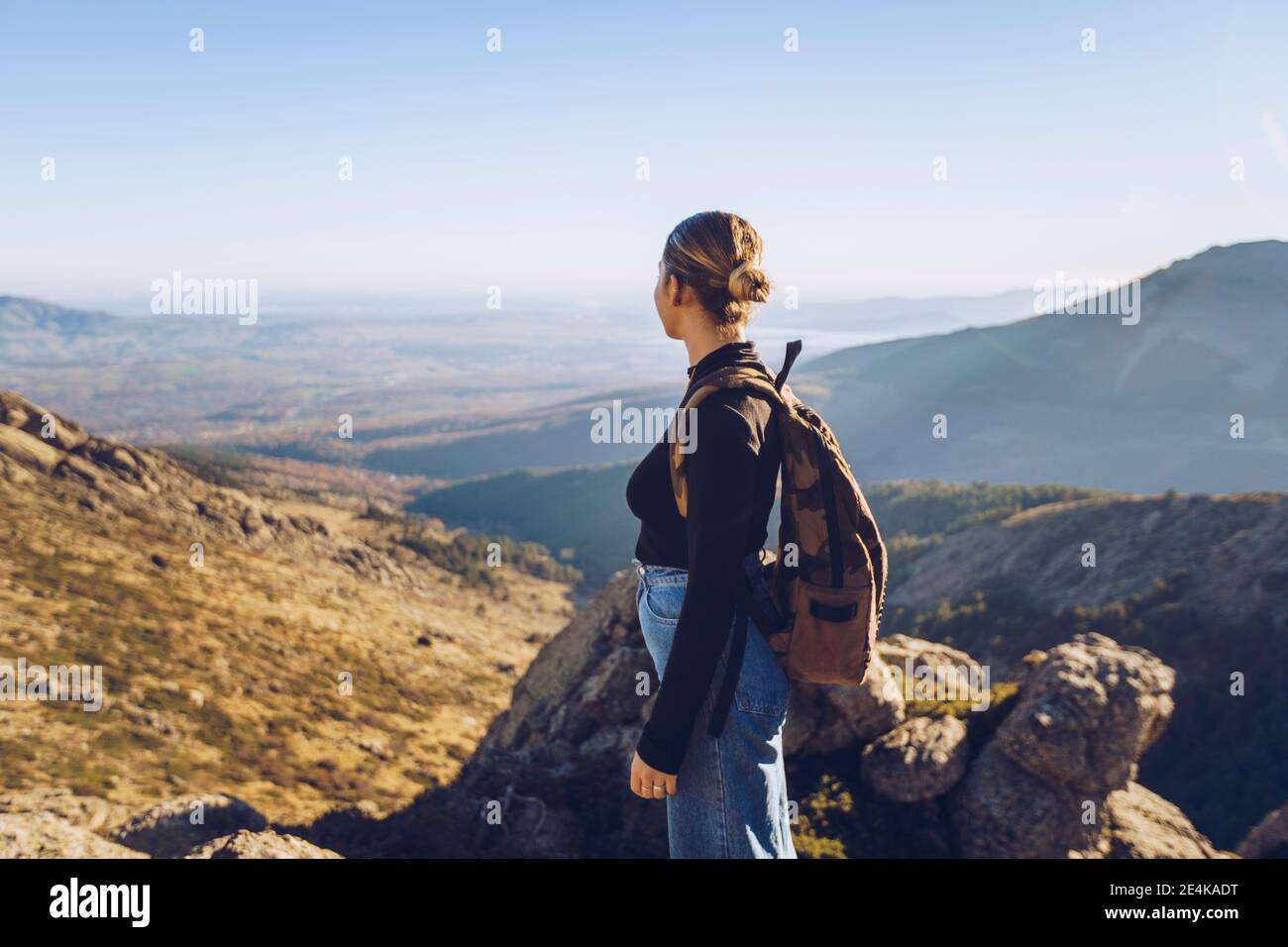 Female hiker view from top hi-res stock photography and images - Alamy