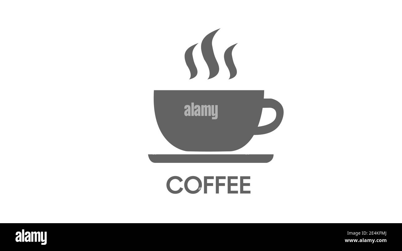 Vector Isolated Illustration of a Coffee Cup Icon Stock Vector Image ...