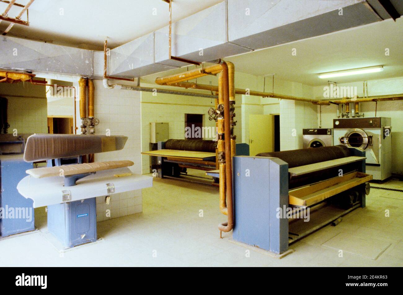 Amman Jordan Machinery in clothing Factory Stock Photo