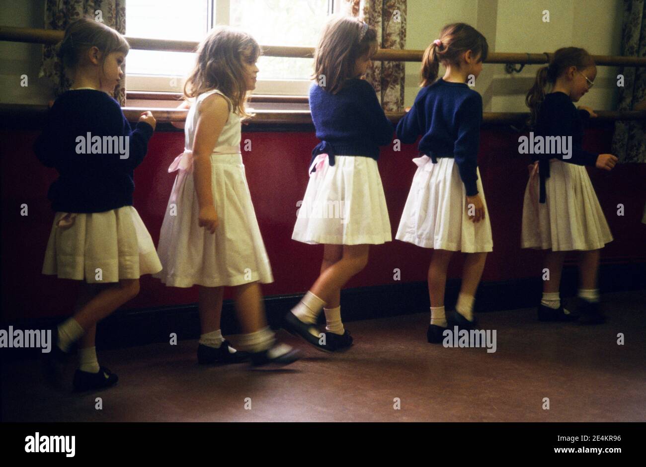 Tap Dancing Lessons for Six Year olds England Stock Photo Alamy