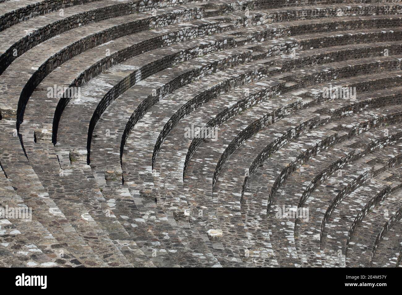 Ancient roman theater of Fourviere in Lyon, France Stock Photo