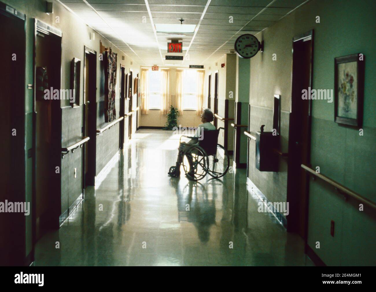 Long hallway in nursing home hires stock photography and images Alamy