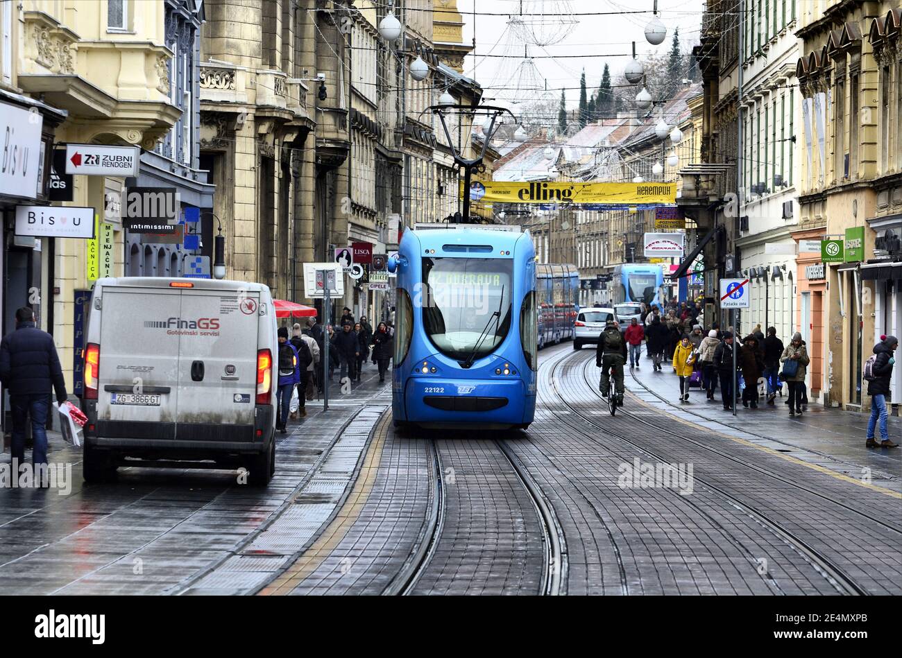 Zagreb ilica street tram hi-res stock photography and images - Page 2 -  Alamy