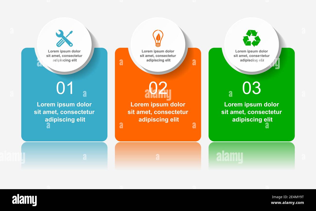 Infographic circular vector template for presentation, pie chart ...