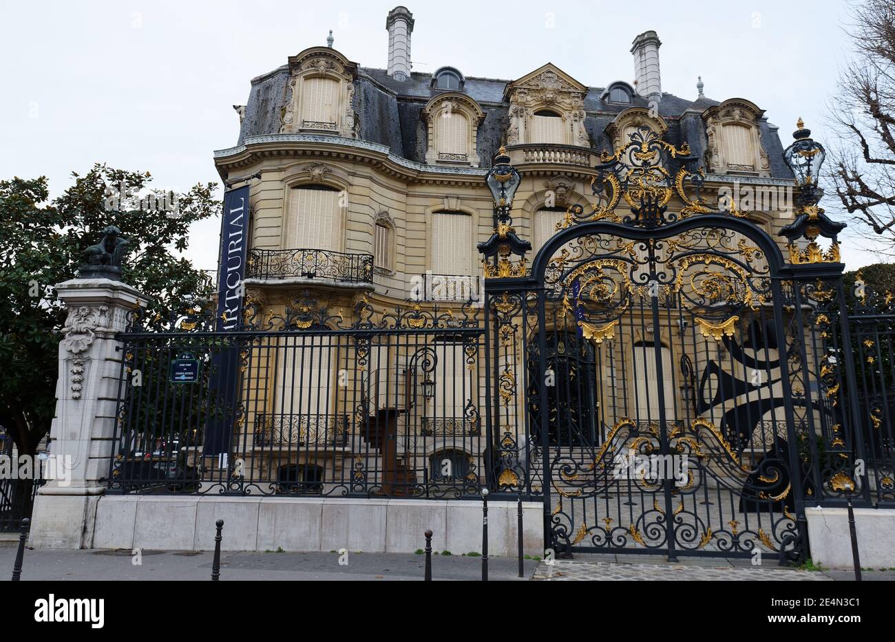 Marcel Dassault building hosts Artcurial auction house in Paris, France
