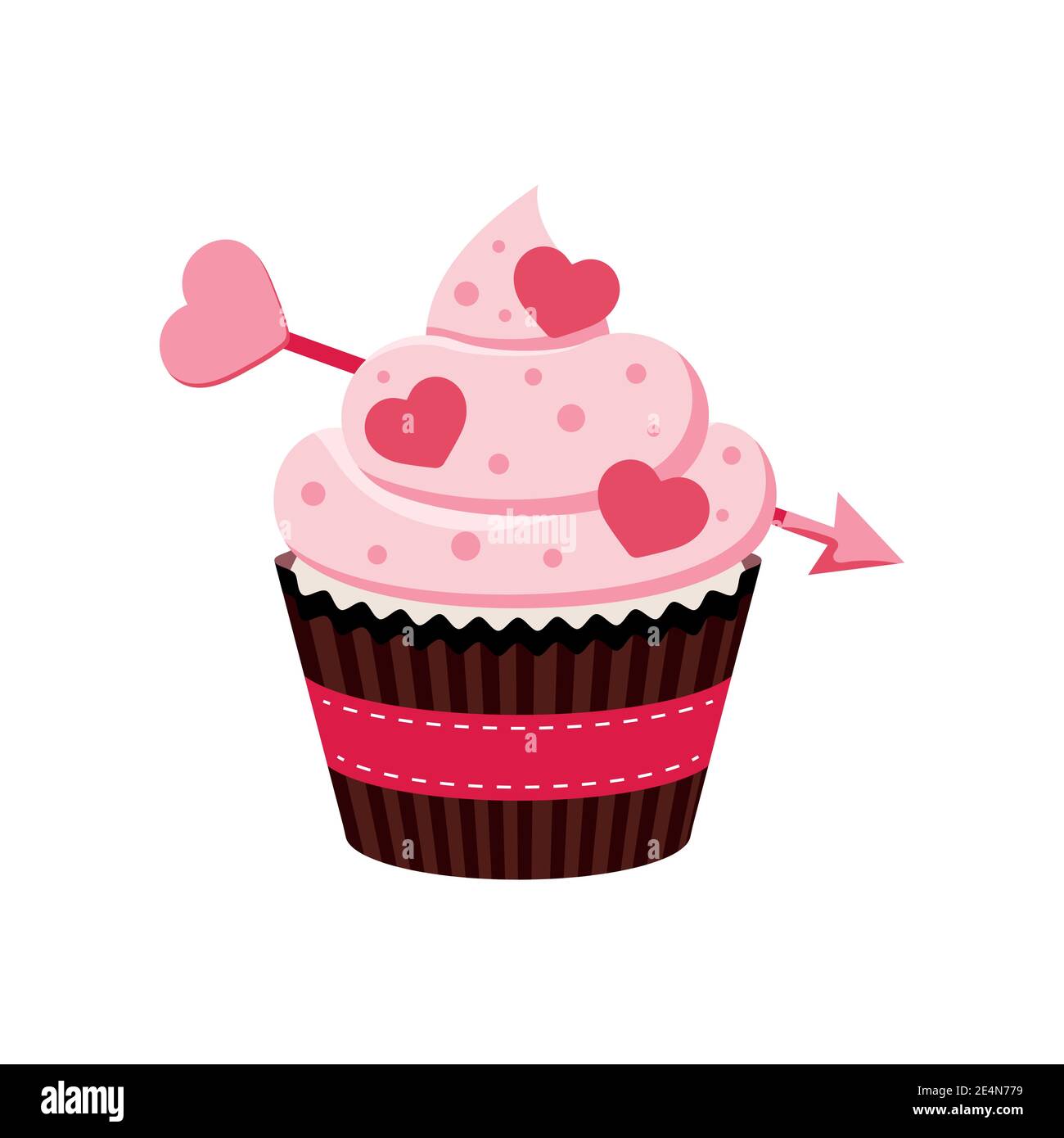 Bakery for valentines day Stock Vector Images - Alamy